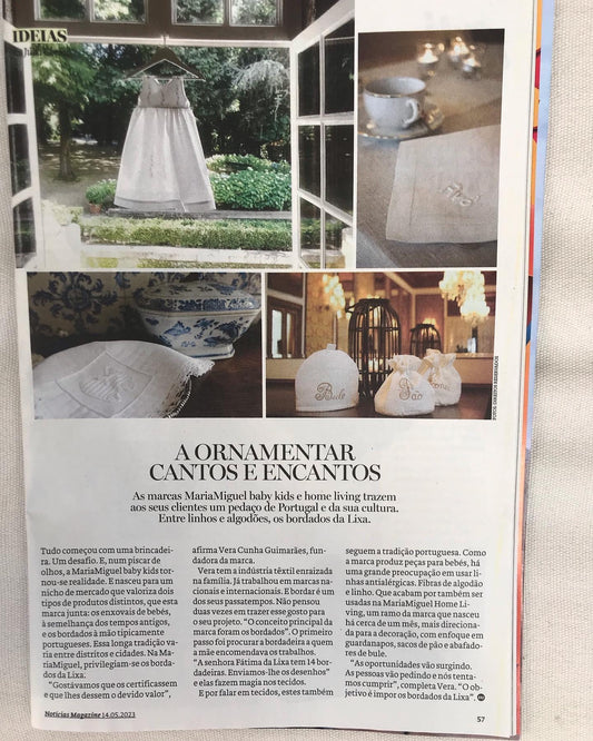 Jornal de Noticias - MariaMiguel na revista Magazine