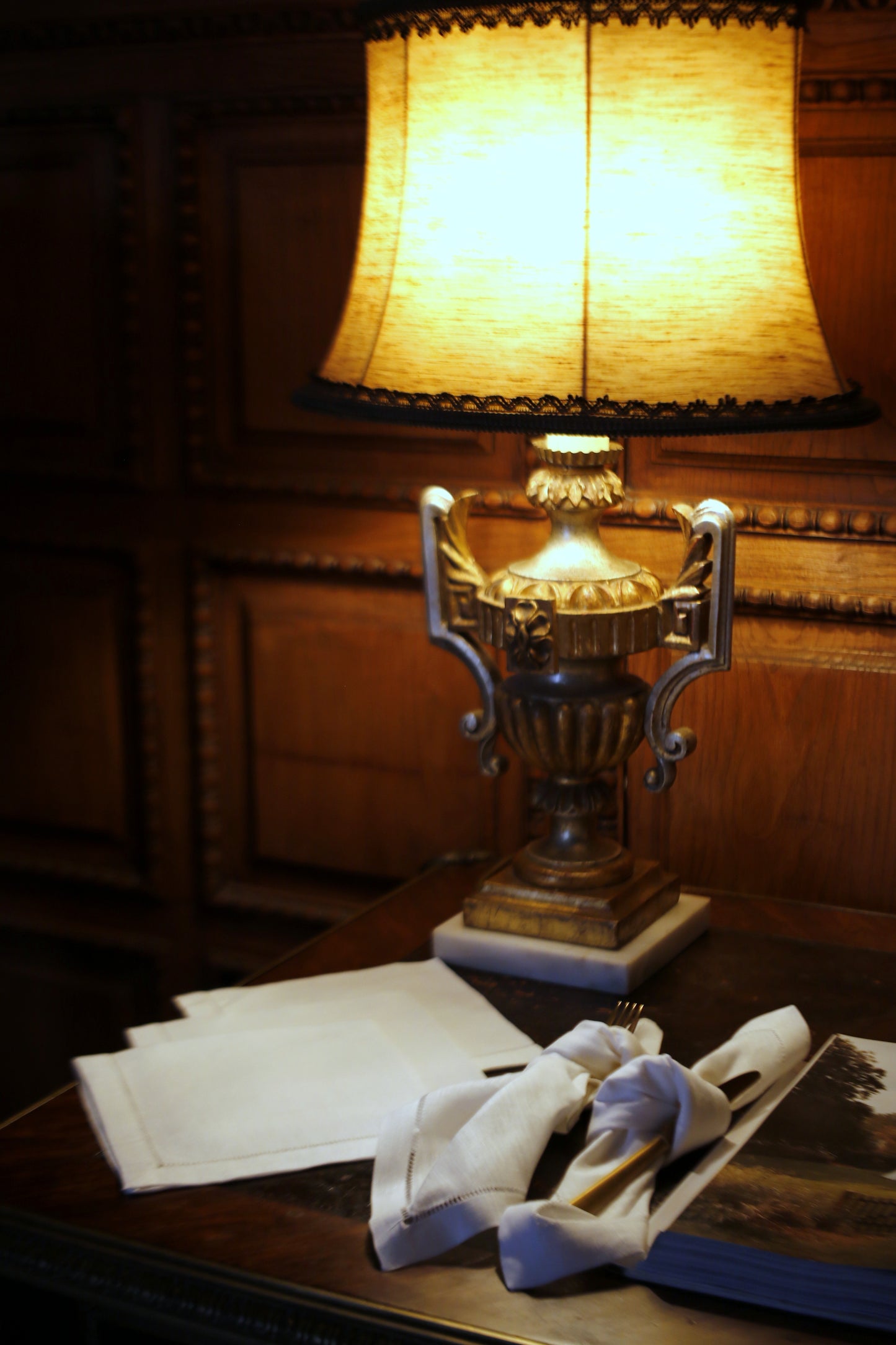 Guardanapos Bainha Aberta Feita à Mão