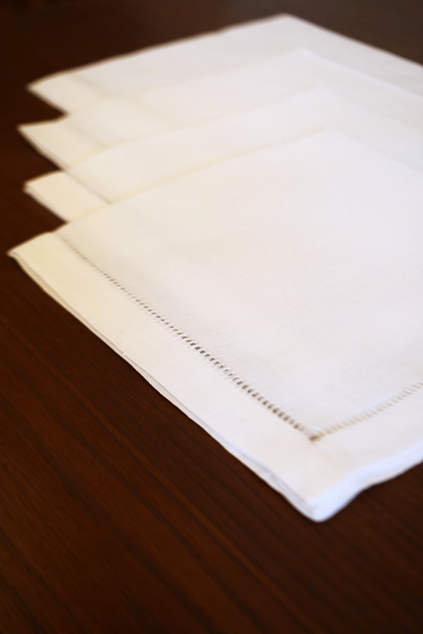 Guardanapos Bainha Aberta Feita à Mão