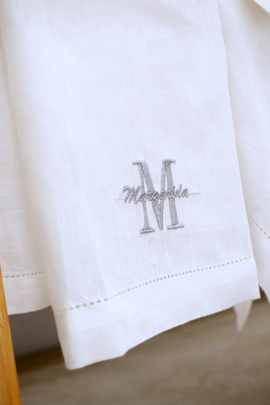 Guardanapo Personalizado em Bainha Aberta