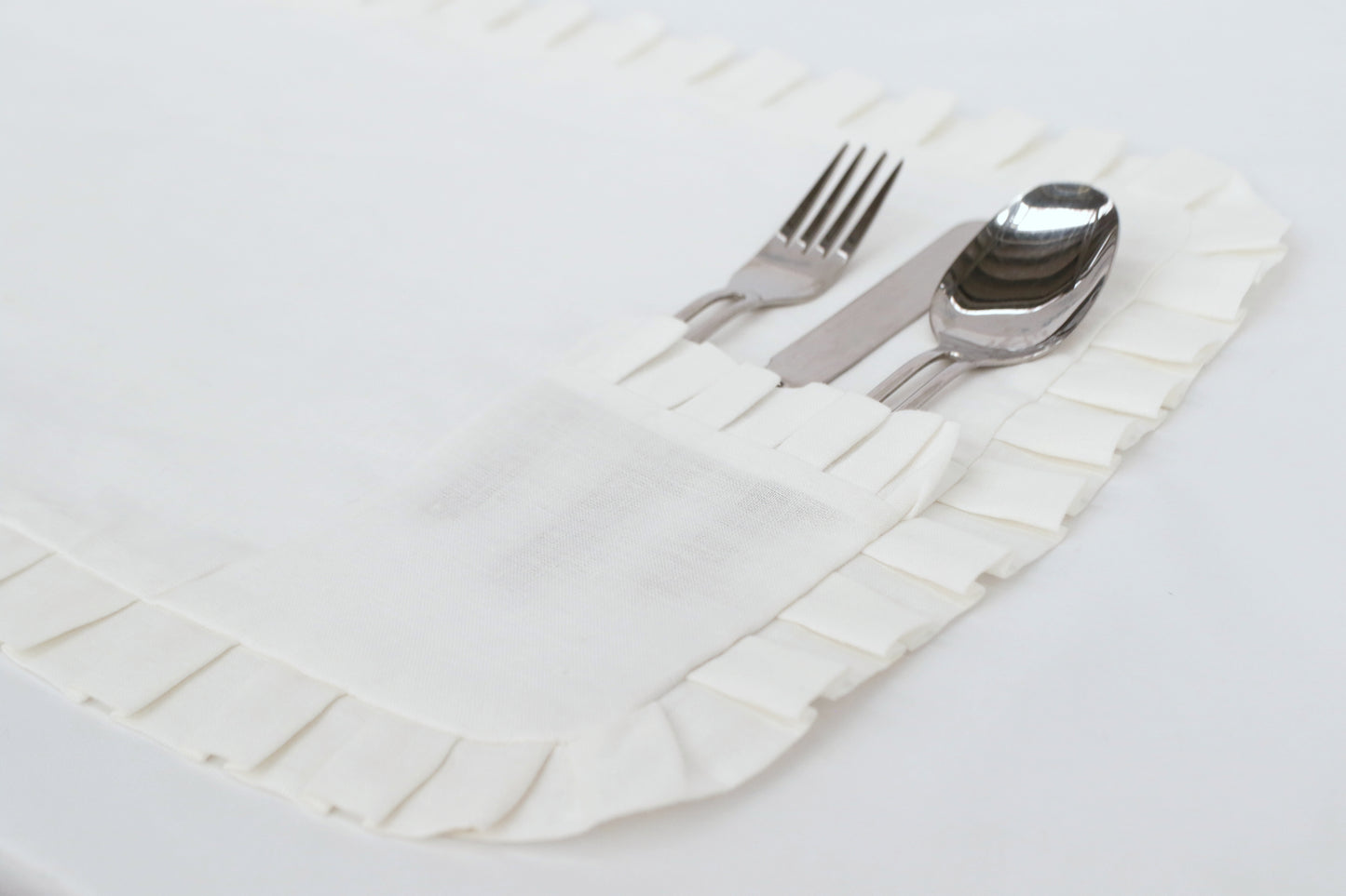 Individual com  Bolsa para Talheres