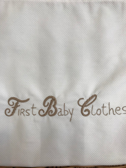 Hand Embroidered Baby's First Clothes Bag